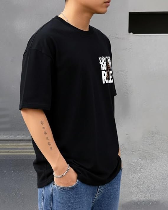 AUSK Baggy Hip-Hop T-Shirt