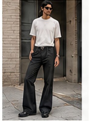 Relaxed Bootcut Jeans - Vintage Blue