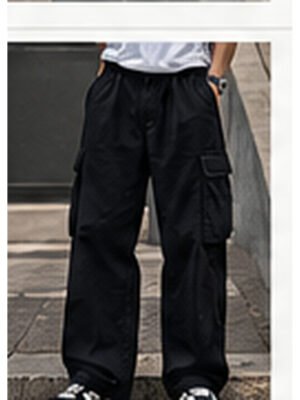 Utility Cargo Pants - Black