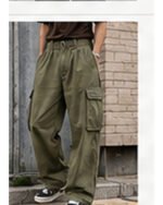 Utility Cargo Pants - Olive