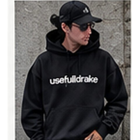 Heavyweight Essential Hoodie - Black