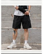 Relaxed Utility Shorts - Sand