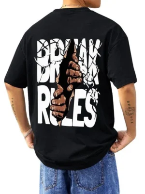 AUSK Baggy Hip-Hop T-Shirt