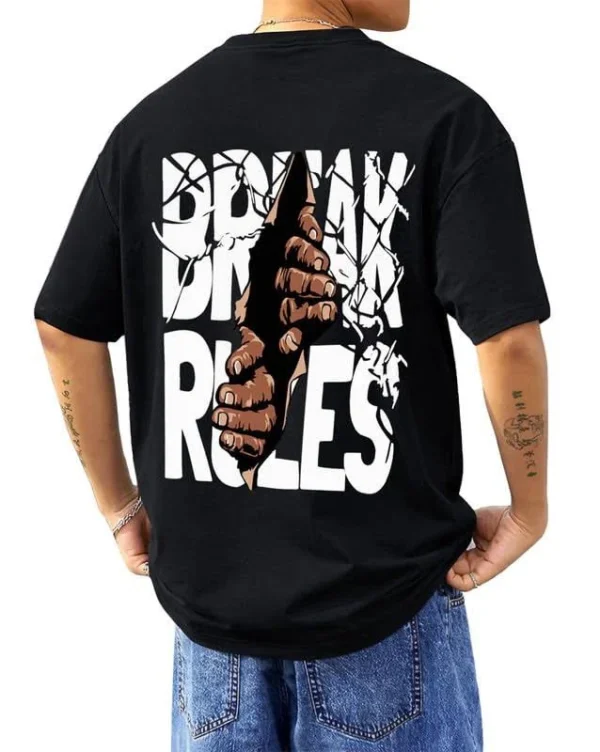 AUSK Baggy Hip-Hop T-Shirt